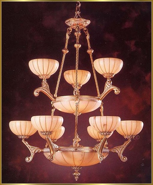 Alabaster Chandeliers Model: RL 1304-83